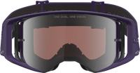 ALPINESTARS GOGGLES Supertech Goggle - Hunta 96 XXV - Purple/White - Silver Mirror Lens 5101226-3168