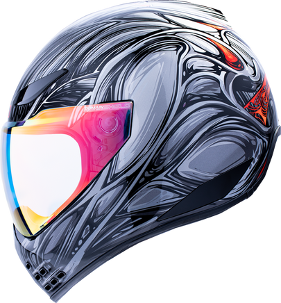 ICON Domain* Helmet - Nouveau - Silver - 3XL 0101-18529