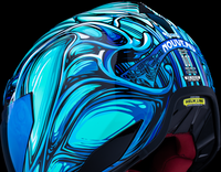 ICON Domain* Helmet - Nouveau - Blue - Large 0101-18533