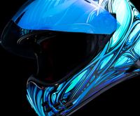 ICON Domain* Helmet - Nouveau - Blue - Large 0101-18533