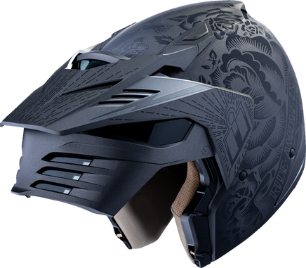 ICON Elsinore* Helmet - Darkgard - Black - Large 0101-18341