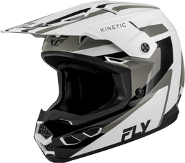 Kinetic Sync Helmet White/Black/Grey Sm