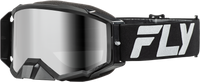 Zone Elite Goggle Black/Silver W/ Silver Mirror/Smoke Lens