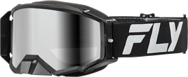 Zone Elite Goggle Black/Silver W/ Silver Mirror/Smoke Lens