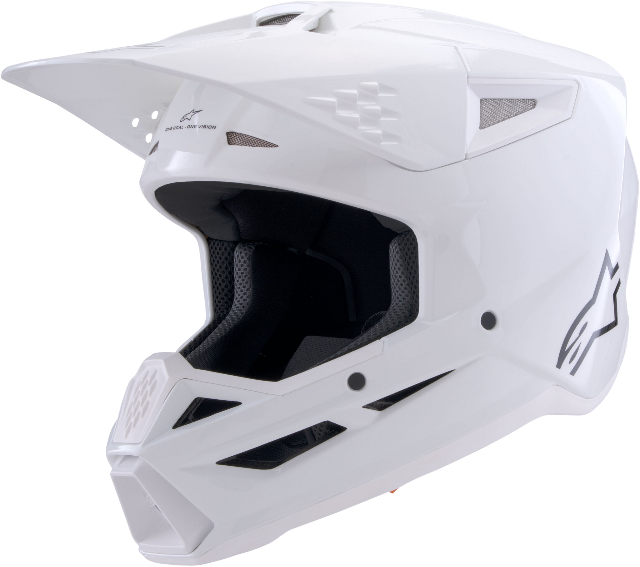 Alpinestars SM3 Helmet - Solid - Gloss White