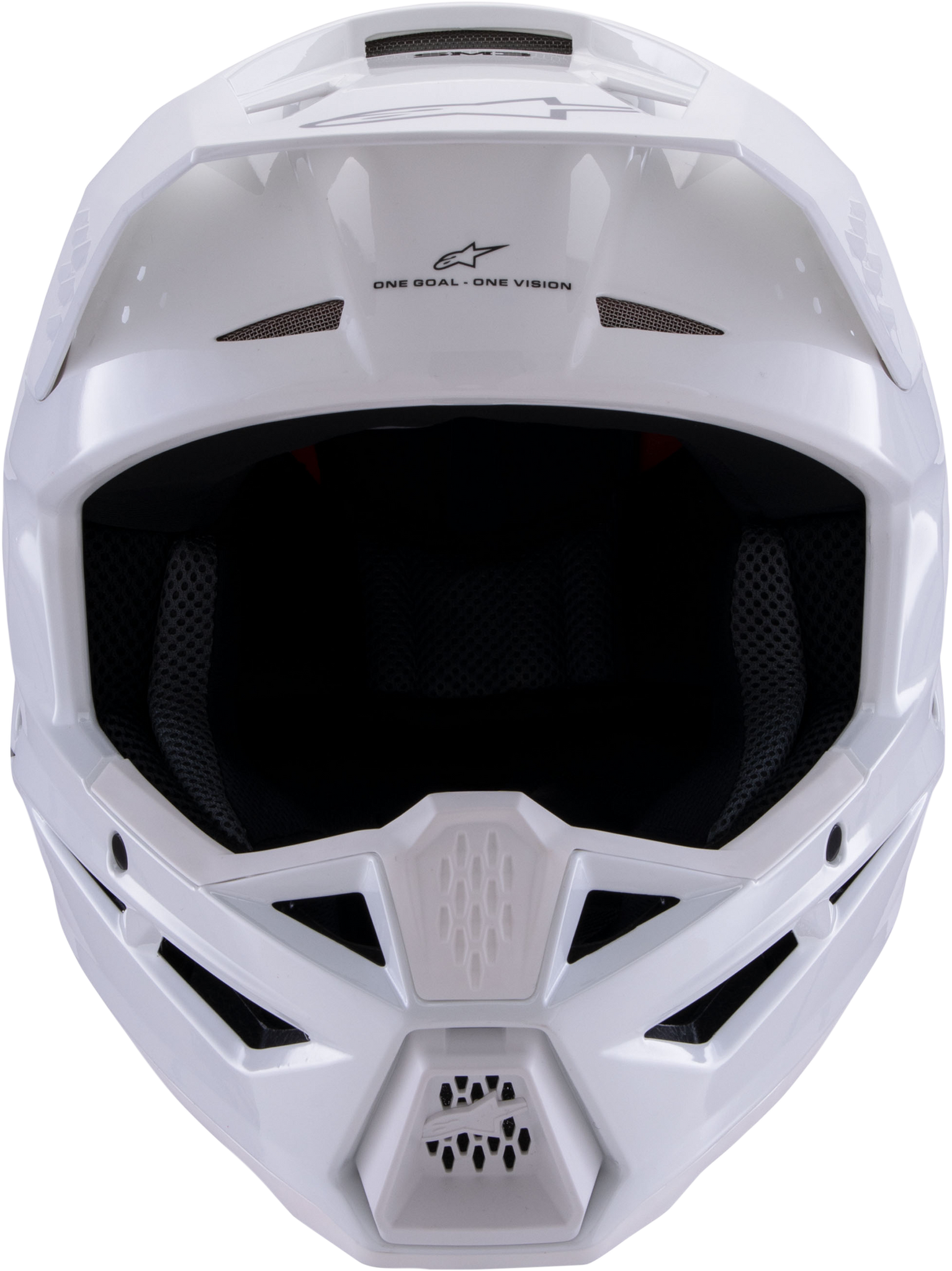 alpinestar bike helmet Alpinestars Sm3 Solid Helmet White Glossy| Santa Clara Cycle