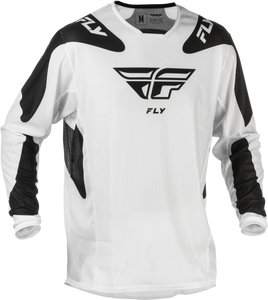 Kinetic Mesh Sym Jersey White/Black Lg