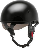 Hh 65 Half Helmet Naked Black