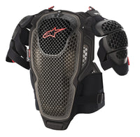 A 1 Chest Protector Anthracite/Black/Red