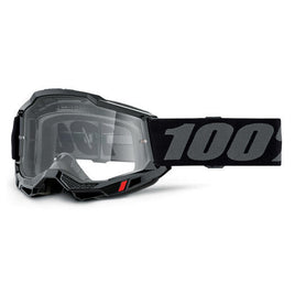 100% Accuri 2 MX Goggle Blk / Clear