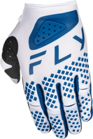 Kinetic Center Gloves White/Navy Sm