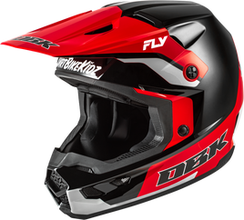 Kinetic Dbk Helmet Black/Red/Grey Md