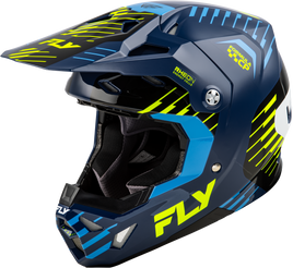 Formula Cp Slice Helmet Navy/Hi Vis/White Sm