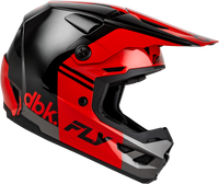 Kinetic Dbk Helmet Black/Red/Grey Md