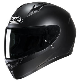 HJC C10 semi flat-black full-face motorcycle helmet