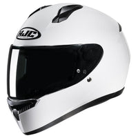 HJC C10 White Full-Face Motorcycle Helmet