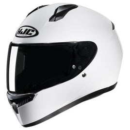 HJC C10 White Full-Face Motorcycle Helmet