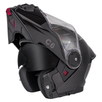 Daytona C6- Grey Carbon Fiber Modular Helmet