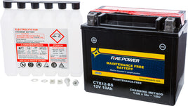 Firepower CTX12-BS maintence free battery - Santa Clara Cycle