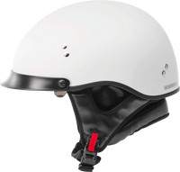 Hh 65 Half Helmet Full Dressed Matte White