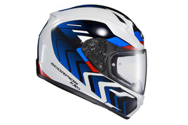 Exo R320 Full Face Helmet Alchemy White/Blue/Red Sm