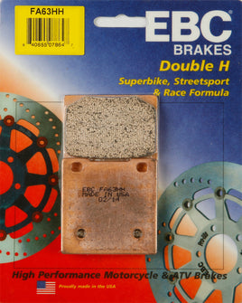 EBC FA63HH Suzuki SV - GSXR rear motorcycle pads