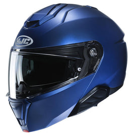 HJC I91 Modular Helmet Semi-Flat Metallic Blue - Santa Clara Cycle