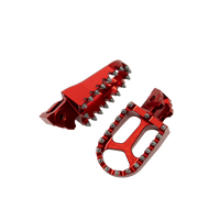 KKE Racing Zero XB Red Footpegs