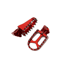 KKE Racing Zero XE Red Footpegs
