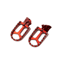 KKE Racing Zero XB Red Footpegs