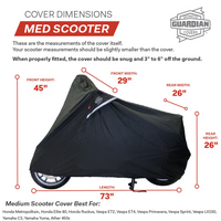 Dowco Weatherall Scooter Cover - Medium