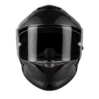 Daytona Viper Carbon Silver Full Face Motorcycle Helmet