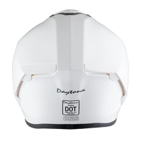 Dayton Viper White Full Face Motorcycle Helmet