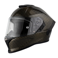 Daytona Viper Carbon Gold Full Face Motorcycle Helmet