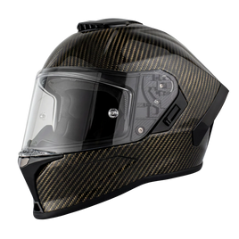 Daytona Viper Carbon Gold Full Face Motorcycle Helmet