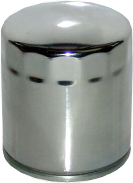 HF174C HD V-Rod Oil Filter Chrome