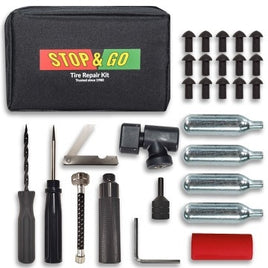 Pocket Tire Plugger Kit Plus Co2 Inflation - Santa Clara Cycle