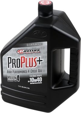 MAXIMA RACING OIL Pro Plus 4T Oil 10W-40  1 U.S. gal. 30-029128