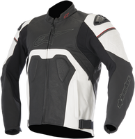 ALPINESTARS Core Airflow Leather Jacket - Black/White - US 42 / EU 52 3101416-12-52