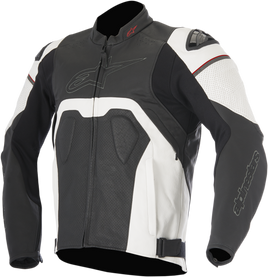 ALPINESTARS Core Airflow Leather Jacket - Black/White - US 42 / EU 52 3101416-12-52