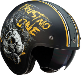 Z1R Saturn SM Helmet Trust No One Black/Yellow Small 0104-2853