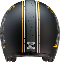 Z1R Saturn SM Helmet Trust No One Black/Yellow Small 0104-2853