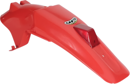 UFO Enduro Rear Fender with Lens - XR Red HO03678069