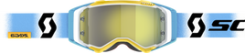 Scott Prospect 6 Days Le Goggle 2023 Argentina Wht/Blu Ylw Chrome W - Santa Clara Cycle