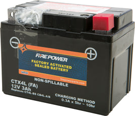 Firepower Battery Ctx4l/Ct4l Sealed Factory Activated