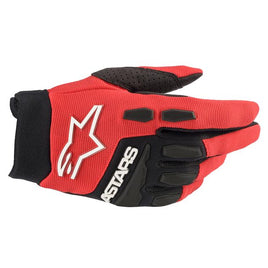 Alpinestars Full Bore Gloves Bright Red/Black MD - Santa Clara Cycle