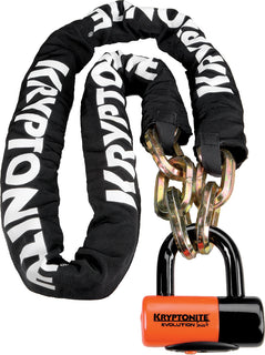KRYPTONITE  New York Chain W/Evolution Series 4 Disc Lock 5' 6