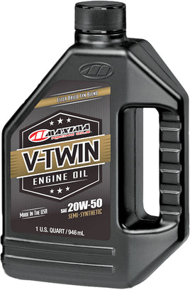 Maxima V Twin Synthetic Blend Engine Oil 20w 50 32oz