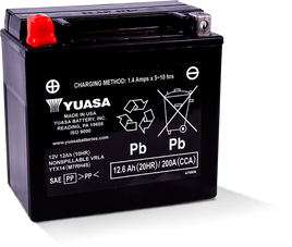 Yuasa Battery Ytx14 Sealed Factory Activated - Santa Clara Cycle