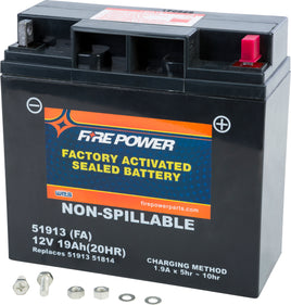 Firepower Battery 51913 Sealed Factory Activated - Santa Clara Cycle